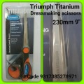 Triumph Titanium 230mm 9" Dressmaking Scissors